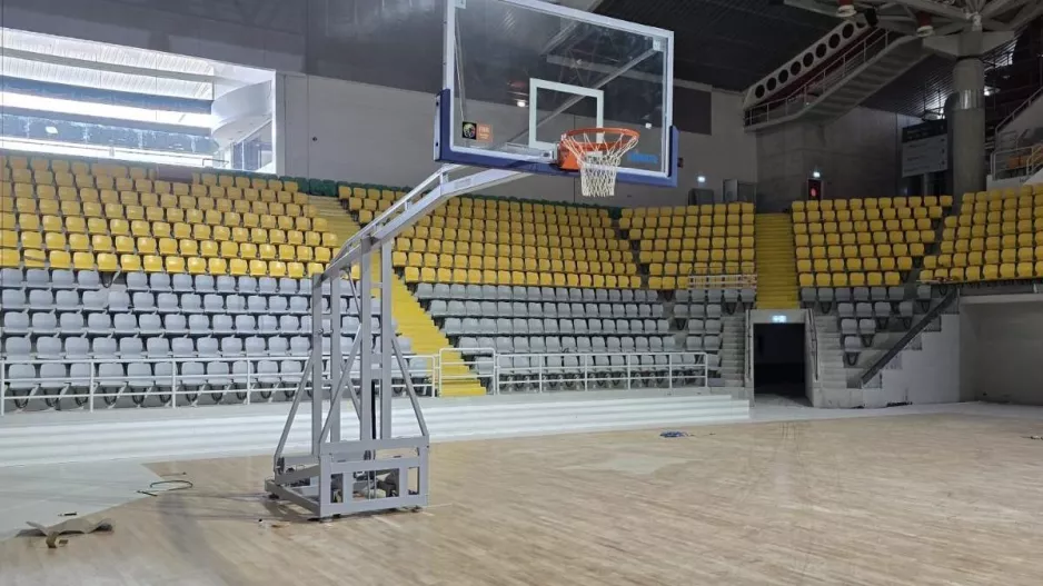 FIBA Eurobasket 2025: Με γοργούς ρυθμούς προχωρούν οι εργασίες της A&A Apostolides στο «Σπύρος Κυπριανού»