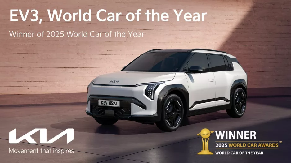 Το Kia EV3 κατακτά τον τίτλο “2025 World Car of the Year”