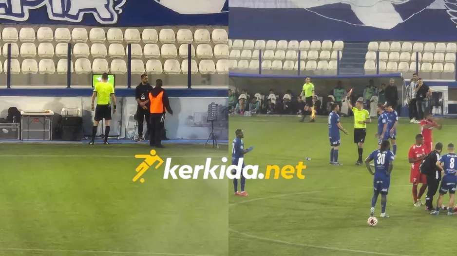 Παρέμβαση VAR και... κόκκινη στον Χριστοδούλου