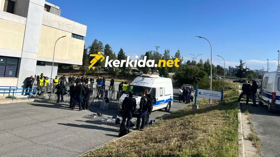 Έντονη η παρουσία της αστυνομίας