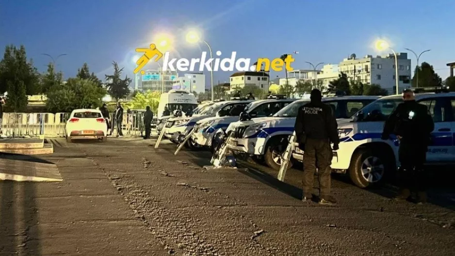 Ισχυρή αστυνομική δύναμη... ενόψει ΑΠΟΕΛ - Ανόρθωση (Φώτος)