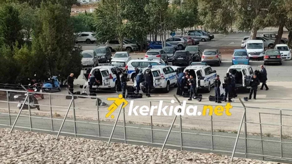 Ισχυρή αστυνομική δύναμη στο ΓΣΠ