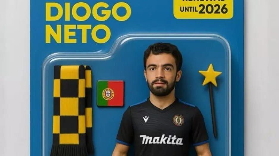 Diogo Neto και του χρόνου με action figure