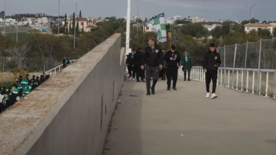 (Βίντεο) Τα "πράσινα" αθέατα πλάνα από το ντέρμπι
