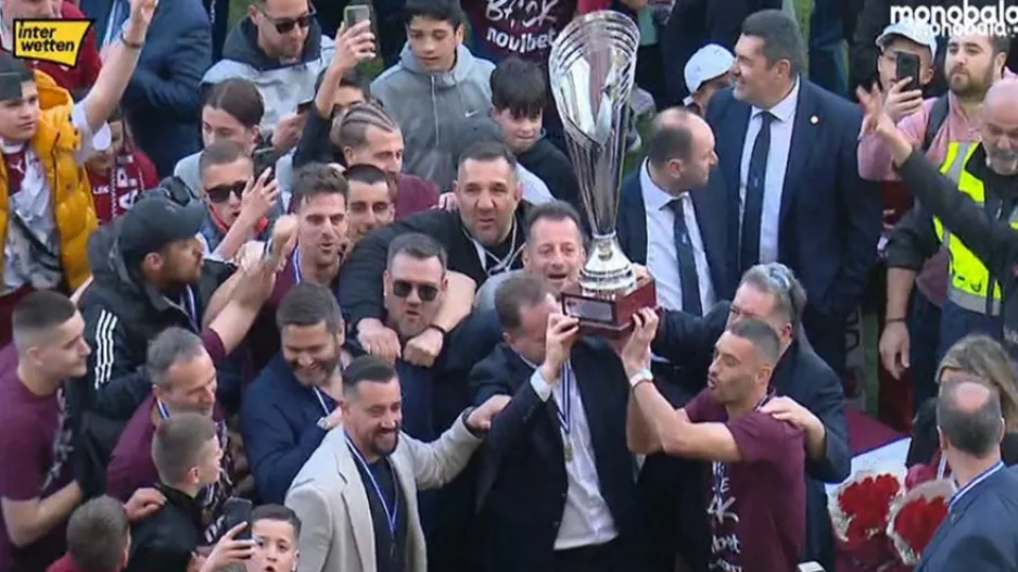 «Κάηκε» η AEL FC Arena, σήκωσαν το τρόπαιο οι Βυσσινί σε μεγαλοπρεπή φιέστα!