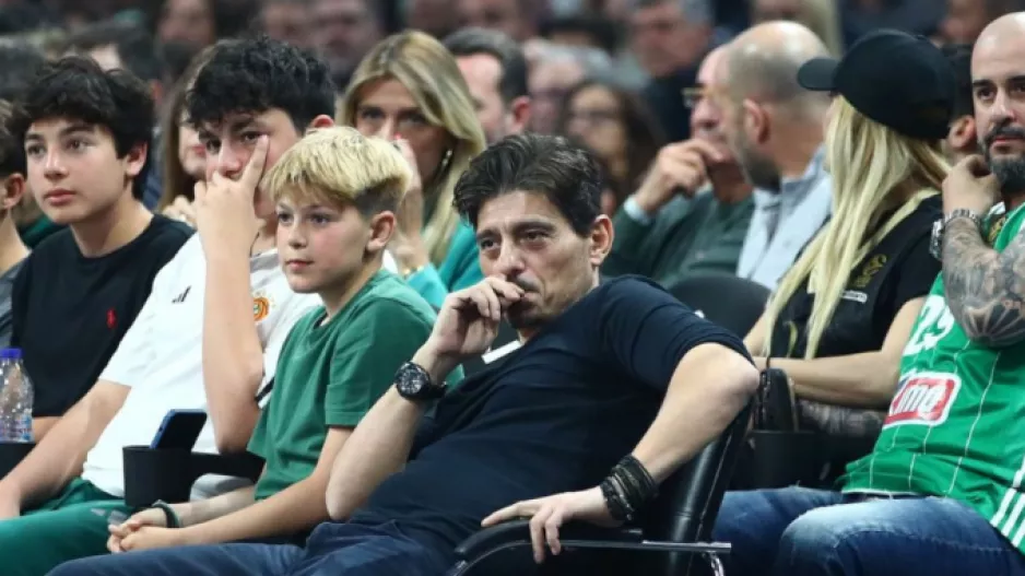 «Παρών» στο ΟΑΚΑ για το Game 2 του Παναθηναϊκού με την Εφές ο Γιαννακόπουλος