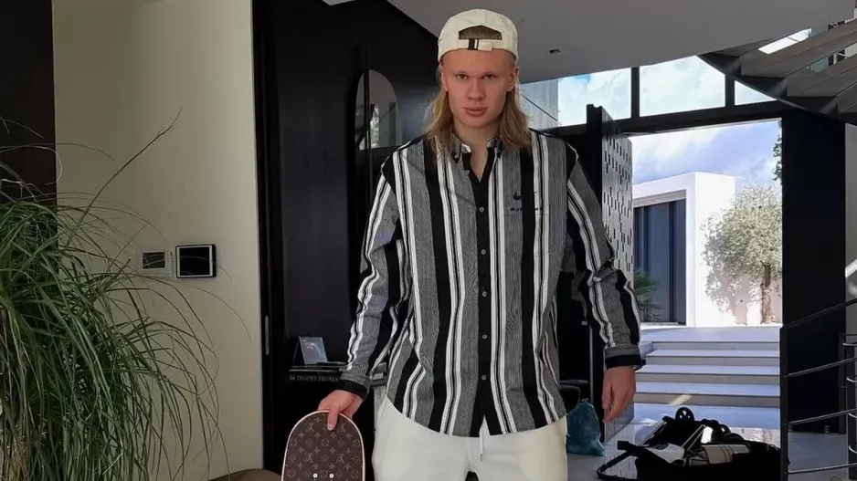 Χάλαντ: Με skateboard αντί για ποδοσφαιρικά παπούτσια στην αποθεραπεία του