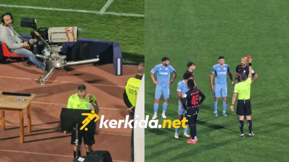 ΞΑΝΑ... on field review και κόκκινη για Βέλλιο