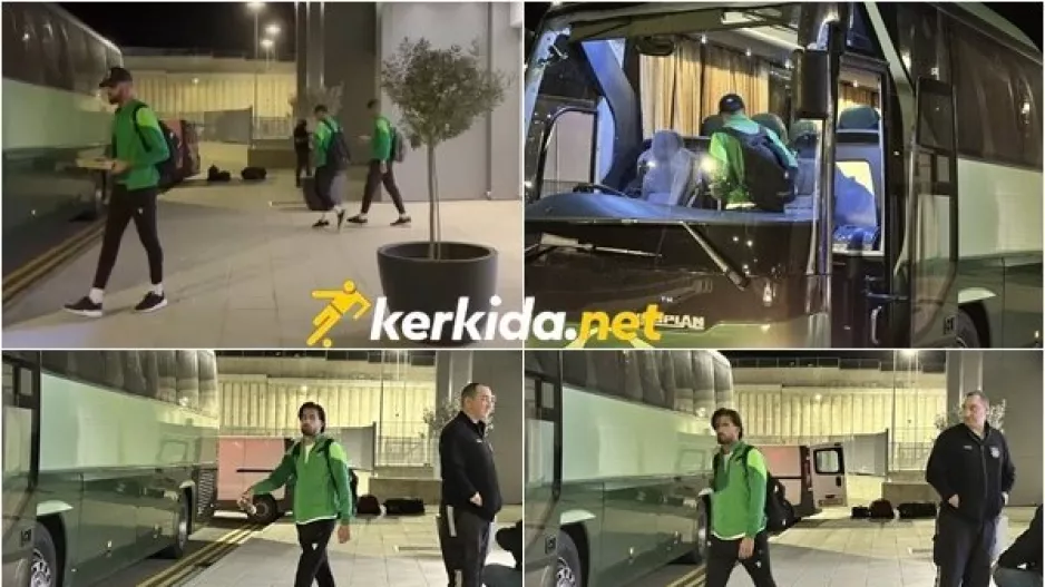 Βγήκαν απ' τα αποδυτήρια οι παίκτες της Ομόνοιας (Φώτος/Βίντεο)