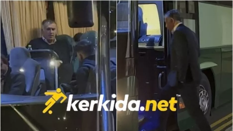 Αποχώρησε η αποστολή της Ομόνοιας/Τελευταίος... ο Αναστασίου (Βίντεο Kerkida)