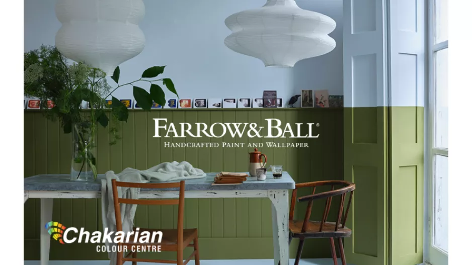 Chakarian Colour Centres: Παρουσιάζουν τα προϊόντα Farrow & Ball στην Κύπρο