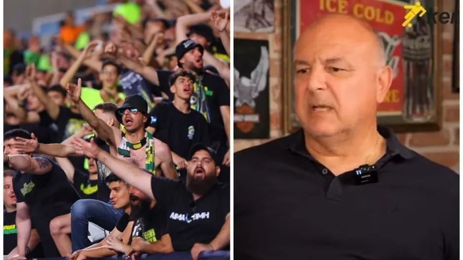 Καραπατάκης για ΑΕΚτζήδες/"Ήταν η πιο μεγάλη προσέλευση- Με 4-5 χιλιάδες γίνεται φοβερή έδρα η Αρένα"