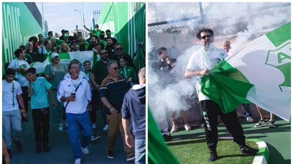 (ΦΩΤΟΣ) Με κόσμο στην προπόνηση, πριν την Πάφο!
