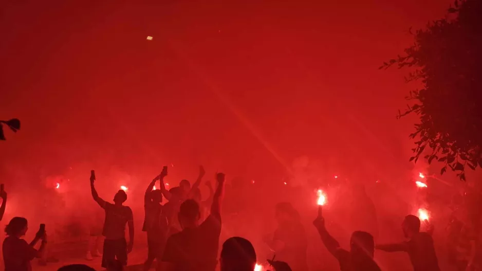 (Βίντεο Kerkida) Έκαναν... τη νύχτα μέρα οι Παραλιμνίτες! 