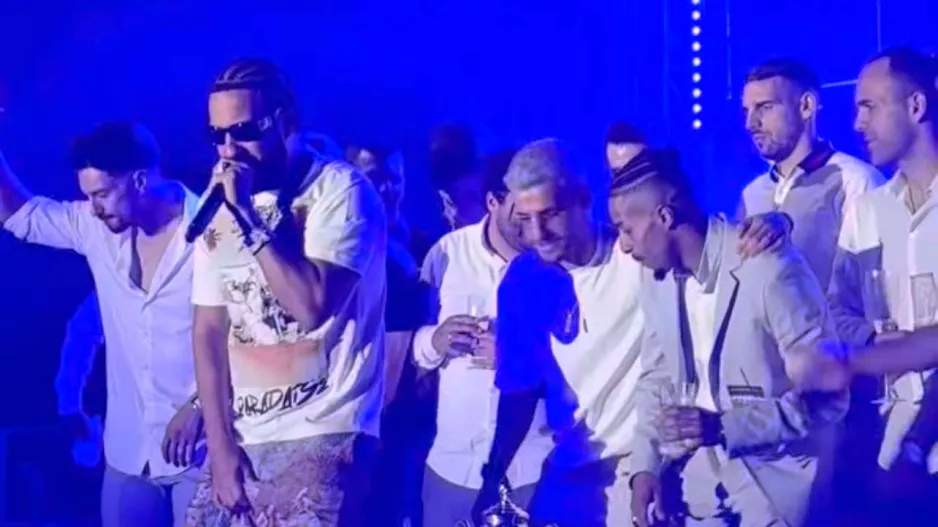 (ΒΙΝΤΕΟ Kerkida) "Ράπαραν" με τον σούπερ σταρ French Montana οι πρωταθλητές 