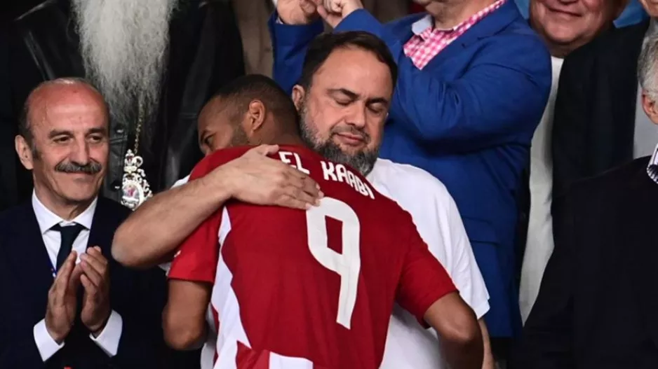 MVP του τελικού ο Ελ Κααμπί - H αγκαλιά με τον Μαρινάκη