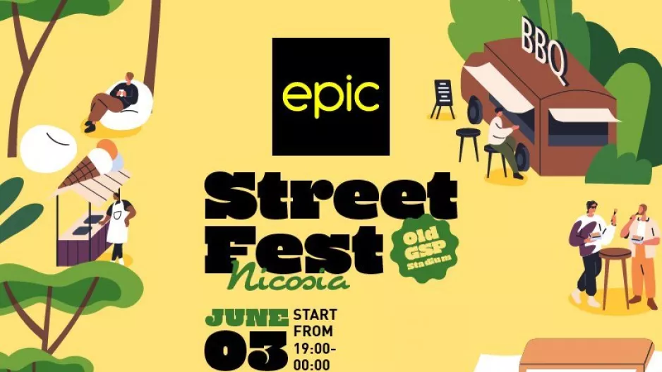 Epic Street Fest Summer Edition/Το πιο επικό πάρτι του καλοκαιριού επιστρέφει στο νέο hot spot της Λευκωσίας!