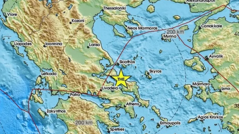 Μπαράζ σεισμών τα ξημερώματα στην Εύβοια: Η δόνηση των 4,5 Ρίχτερ ταρακούνησε και την Αττική