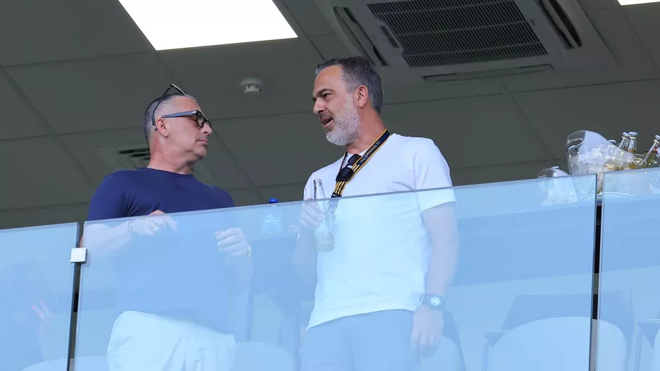 Στο προεδρικό box ο Κρις Παναγιώτου 