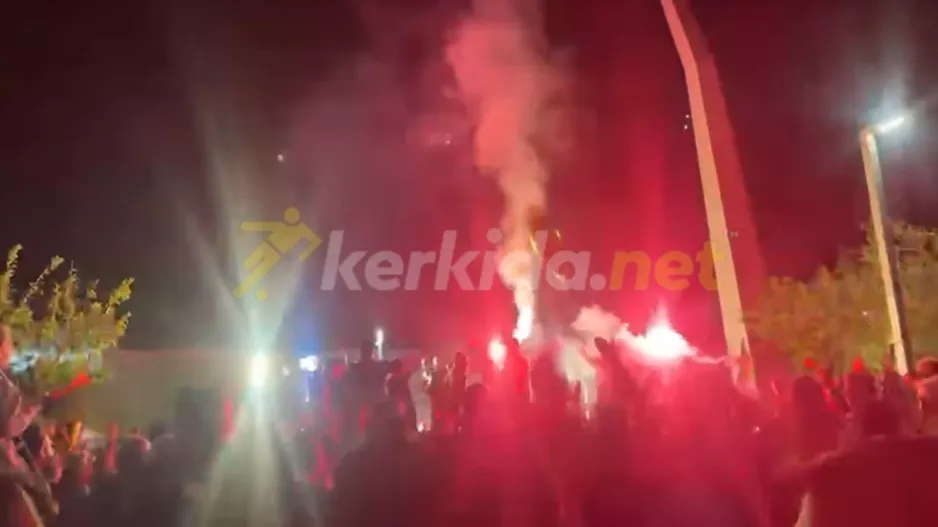 Εντυπωσιακή ατμόσφαιρα... οι Παφίτες! (Βίντεο Kerkida)