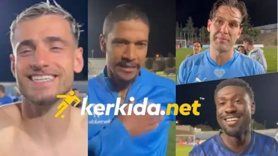 (Δηλώσεις στο kerkida) Χαρά και… ατάκες από τους Πρωταθλητές!