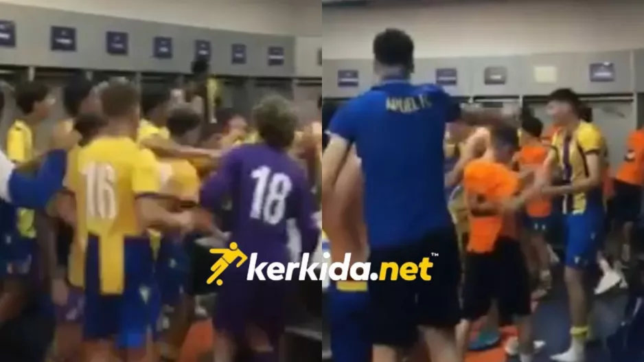 (ΒΙΝΤΕΟ kerkida) "Να τα βλέπω όλα κίτρινα και μπλε" στα αποδύτηρια!