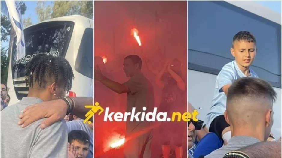 (ΦΩΤΟΣ Kerkida) Στην προπόνηση και "ντόπες"... ενόψει τελικού οι Παφίτες!