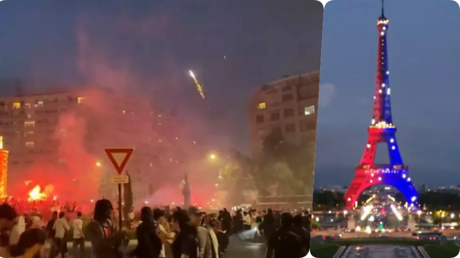Η νύχτα… μέρα στο Παρίσι - Στα χρώματα της Παρί ο Πύργος του Άιφελ! (Βίντεο)