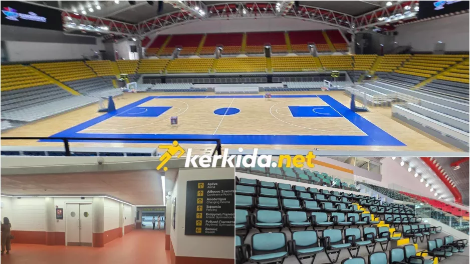 (Φώτος kerkida) Το “Σπύρος Κυπριανού” μετά την ανακαίνιση  