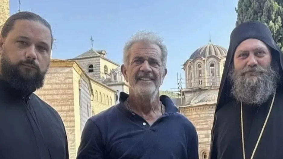 Ο χολυγουντιανός σταρ Μελ Γκίμπσον στο Άγιον Όρος