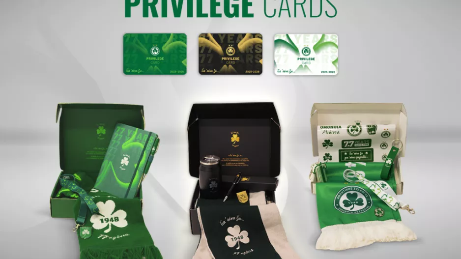 PRIVILEGE CARD: Τα πακέτα συλλεκτικών προϊόντων