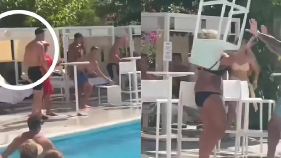 Ποδοσφαιριστής που σκόραρε στο «Γουέμπλεϊ» πέταξε καρέκλα σε γυναίκα στις διακοπές!