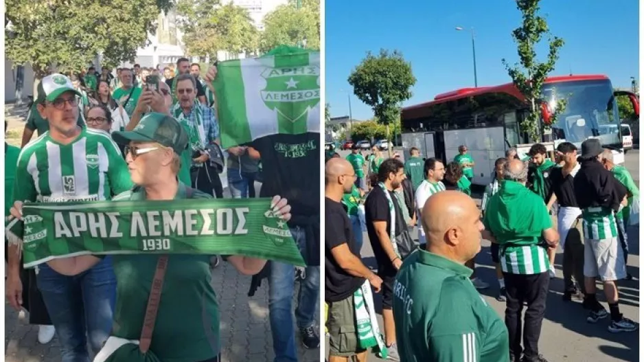 Γέμισαν...τα λεωφορεία και έφυγαν για γήπεδο! (Φώτος Kerkida)