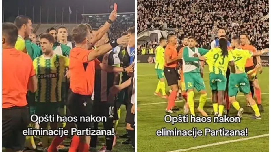 (ΒΙΝΤΕΟ/Παρτίζαν-ΑΕΚ) Το τελευταίο πέναλτι και...οι κόκκινες κάρτες