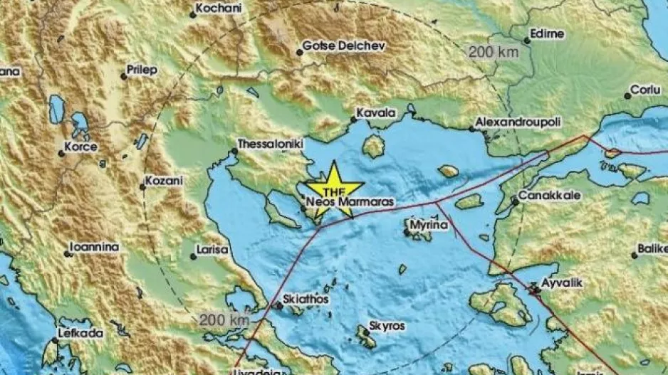 Σεισμός στο Άγιον Όρος