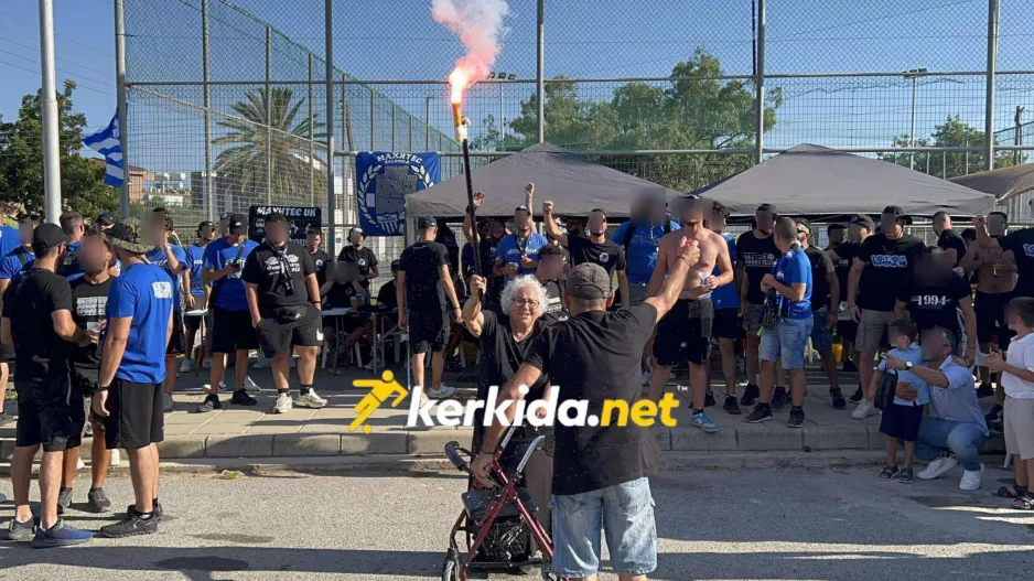 (Βίντεο Κerkida) Πήρε πυρσό η γιαγιά Φωτεινή!