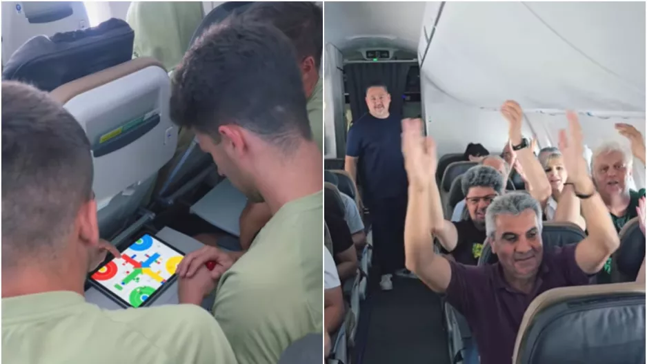 (Βίντεο) Η πτήση για Βελιγράδι 