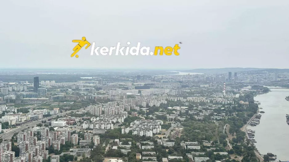 (Φώτος Kerkida) Το Βελιγράδι από ψηλά 