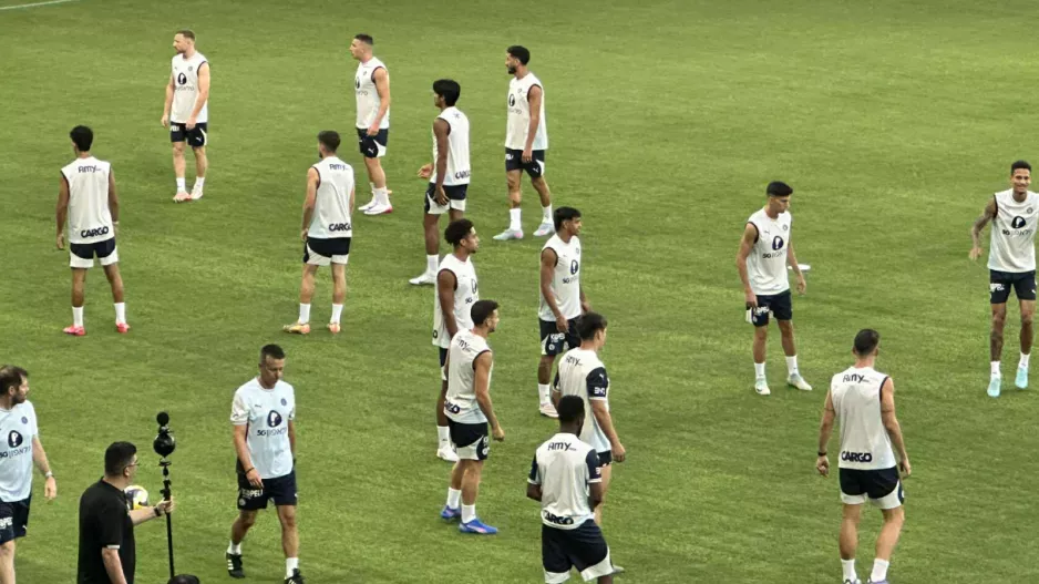 (ΦΩΤΟΣ/ΒΙΝΤΕΟ) Ολοκλήρωσε με προπόνηση στο Άλφαμέγα 