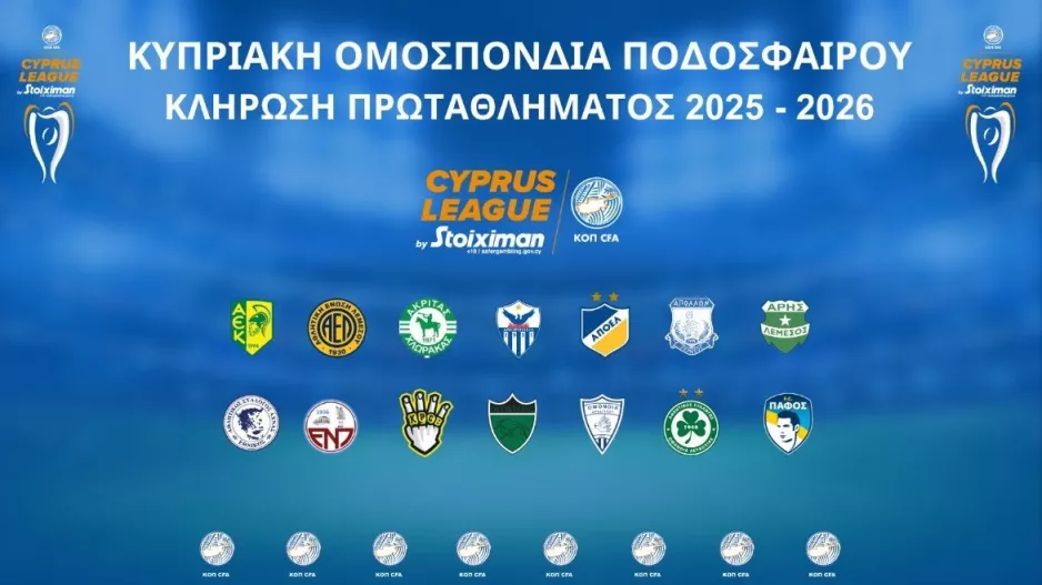 Στις 17 Ιουλίου η κλήρωση του πρωταθλήματος 