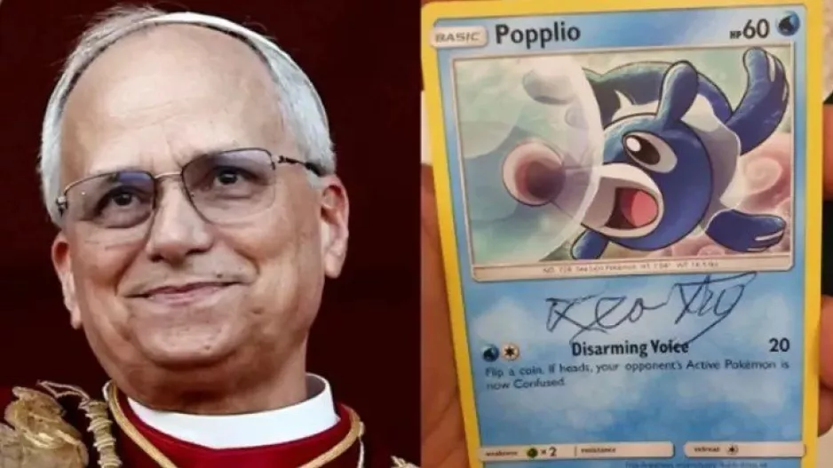 Fan των Pokémon ταξίδεψε μέχρι το Βατικανό και έκανε τον Πάπα να του υπογράψει συλλεκτική κάρτα!