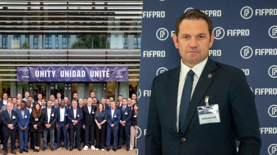 O Νεοφυτίδης στη FIFPro στο Άμστερνταμ: "Ανησυχία για FIFA"