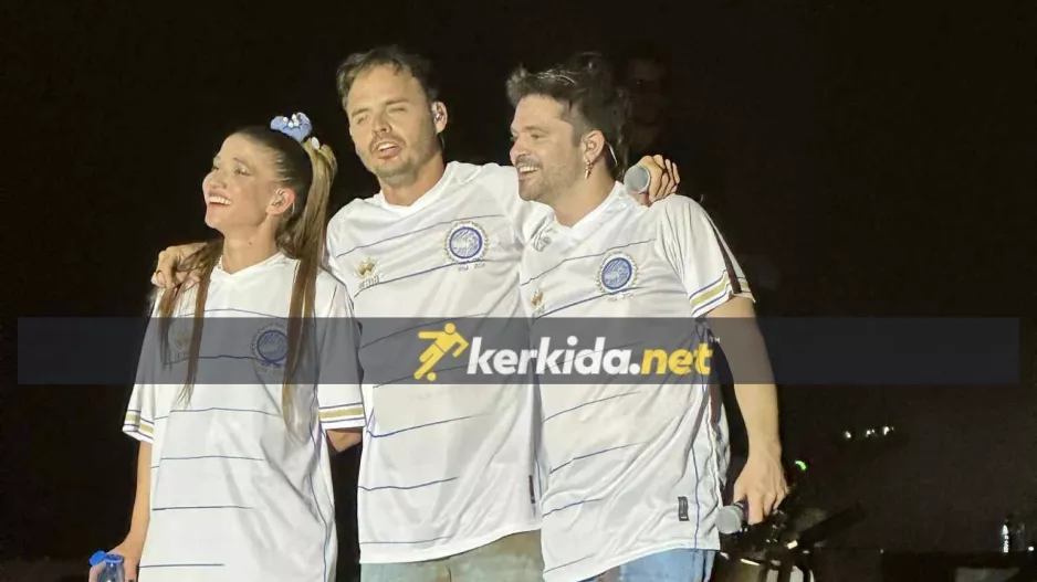 Με φανέλες της Εθνικής Κύπρου ξεσήκωσαν τη Λεμεσό οι Erreway!