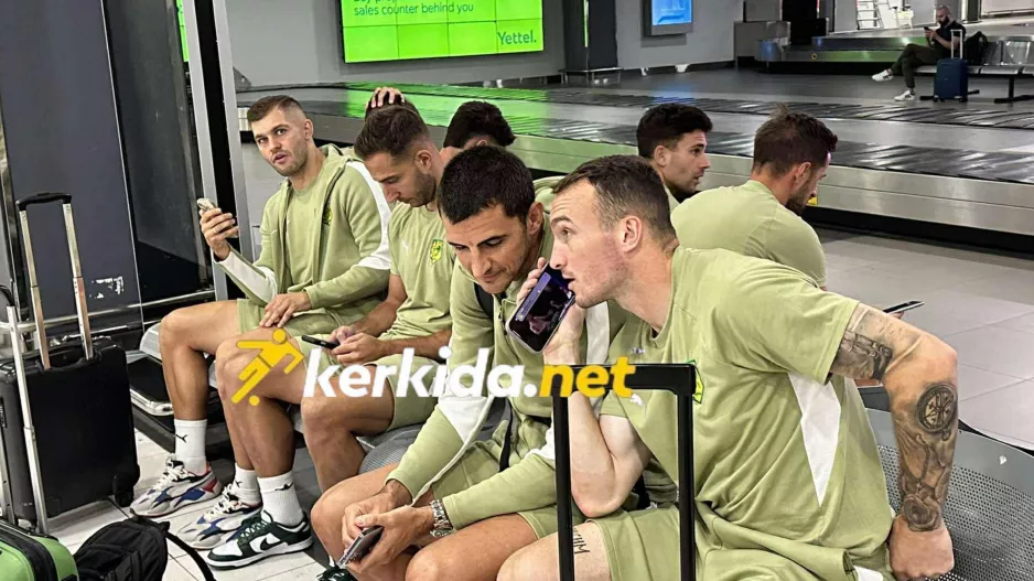 (Φώτος Kerkida) Πρώτες στιγμές... ΑΕΚ!