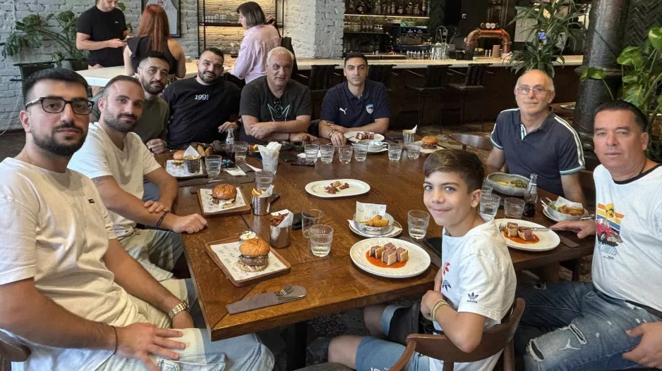 Γεύμα...πριν τη μεγάλη "μάχη"