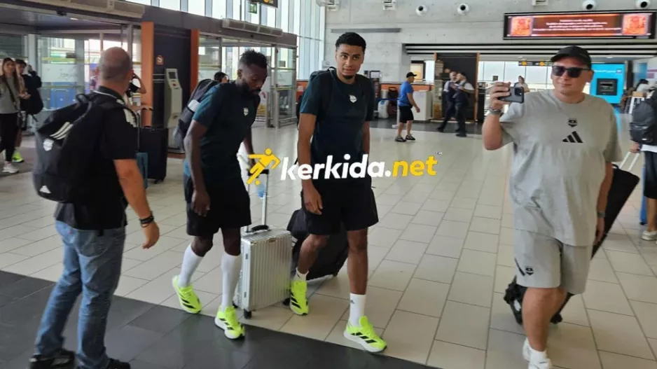 Στο αεροδρόμιο με Άρη για Αθήνα (φώτος/βίντεο kerkida)
