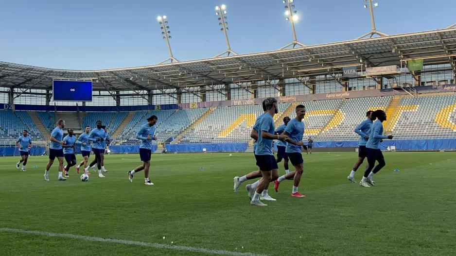 (Βίντεο/Φώτος Kerkida) Προπόνηση στο Arena Lublin