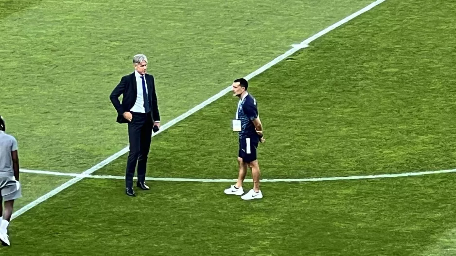 Πηγαδάκι πριν το ματς!