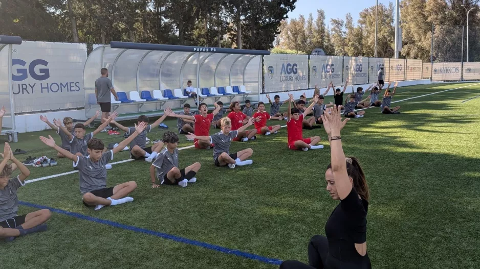 Yoga στο σημερινό πρόγραμμα της Ακαδημίας της Πάφου