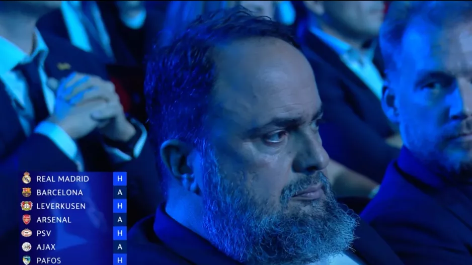 Με τον Ολυμπιακό η Πάφος και ο φακός στον... Μαρινάκη